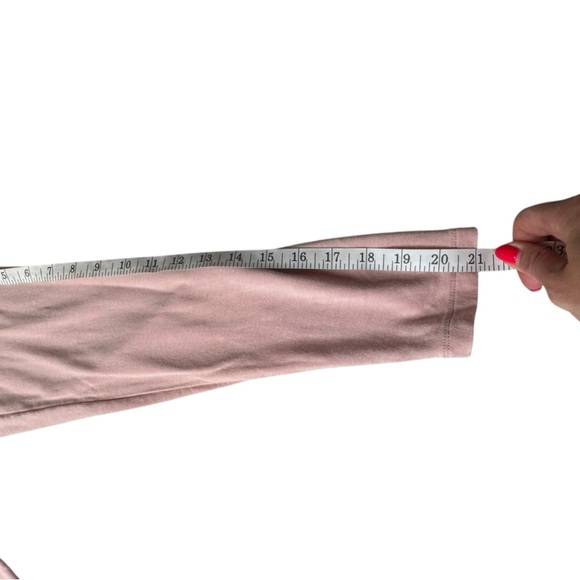 Spiritual Gangster Blush Pink Modal Cardigan Lightweight Drape Stretchy M C437 - Picture 4 of 7